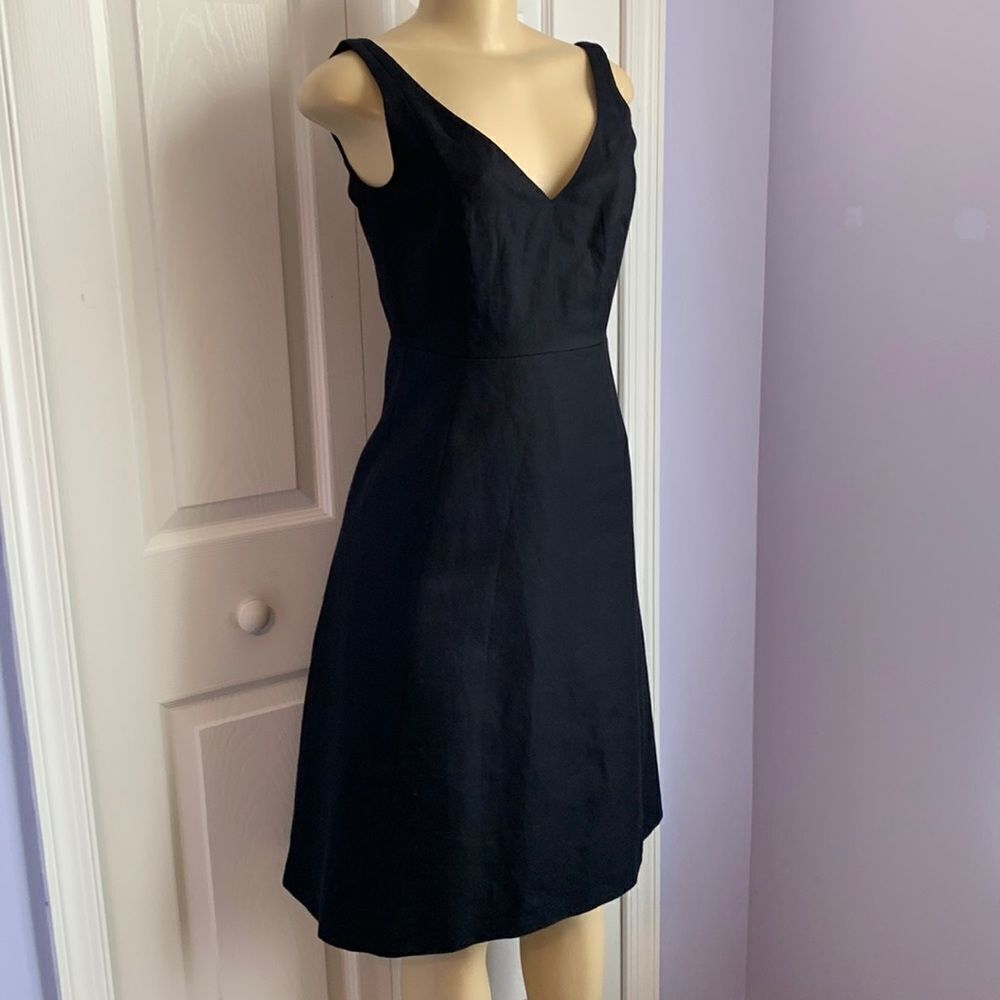 J. Crew Cotton Bridal Party Special Event Cocktail Dance Dress Black